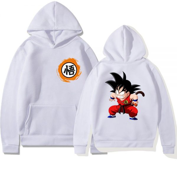 Winter Japanese Anime Hip Hop Streetwear Goku Print Men Women Hoodies Sweatshirt Pullover Hooded male Unisex 2 - Dragon Ball Store