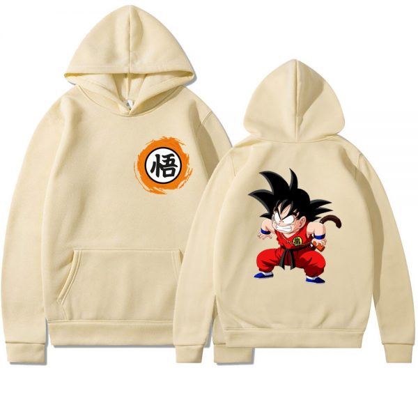 Winter Japanese Anime Hip Hop Streetwear Goku Print Men Women Hoodies Sweatshirt Pullover Hooded male Unisex 4 - Dragon Ball Store