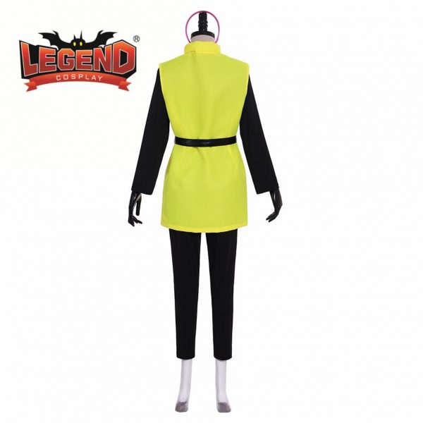 Dragon Z Bulma Cosplay Costume Yellow Dress 2 - Dragon Ball Store