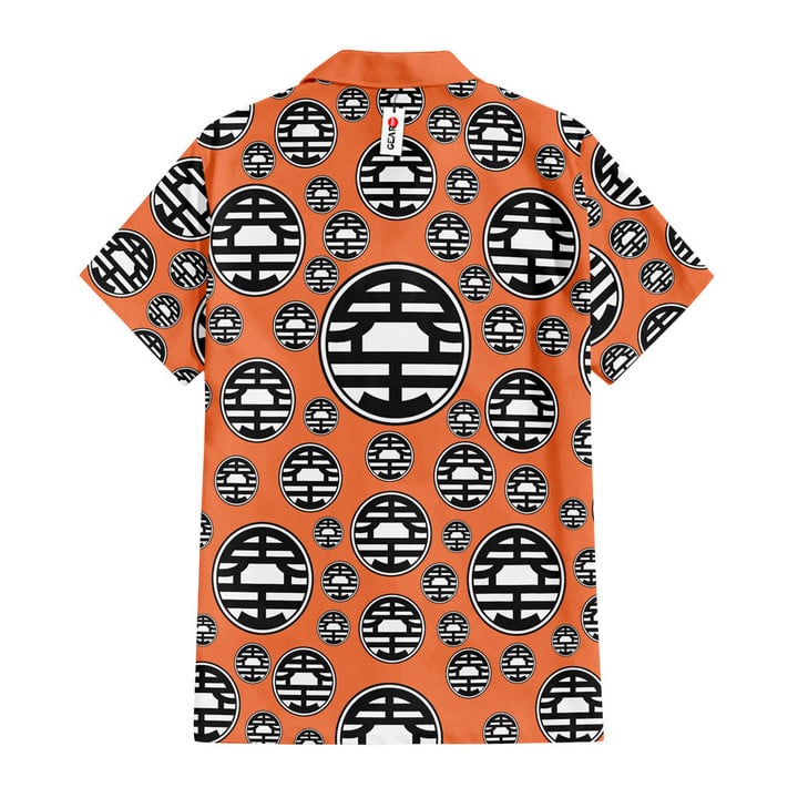 Dragon Ball Hawaiian Shirts - Goku King Kai Symbols Hawaiian Shirts ...