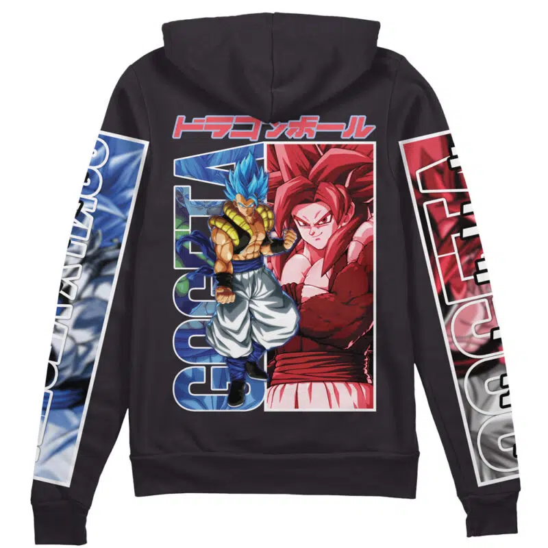 gogeta Zip Hoodie Back Mockup 800x800 1 - Dragon Ball Store