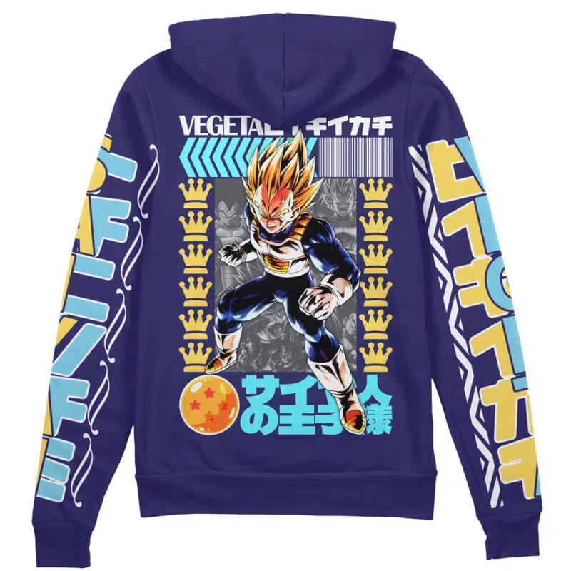 vegeta Zip Hoodie Back Mockup 800x800 2 - Dragon Ball Store